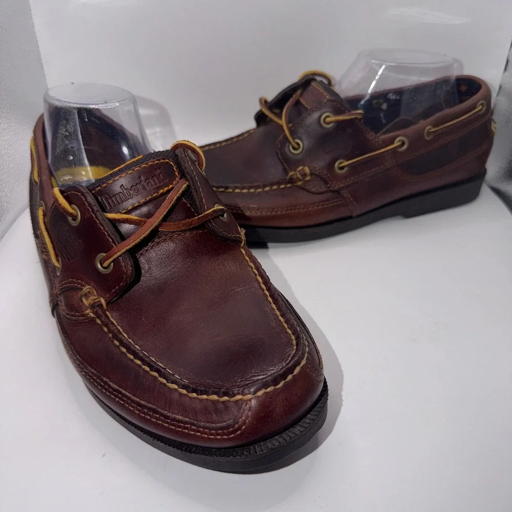 Timberland Boat Shoes Preppy Nautical Coastal Classic Ivy League Quiet Luxe 90s